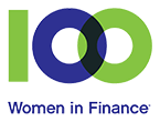 "100 Frauen in der Finanzbranche"-Logo