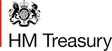 Logo von "HM Treasury"